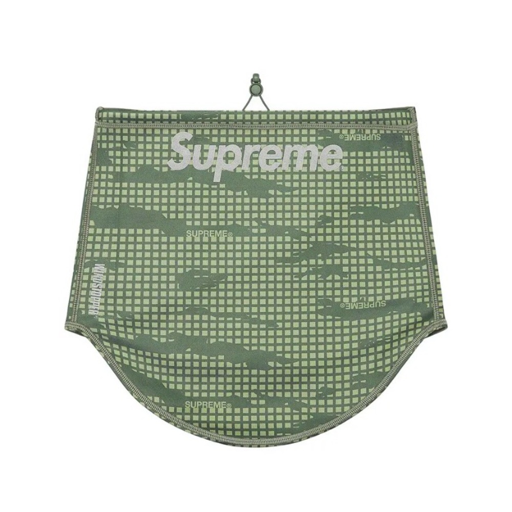 Supreme WINDSTOPPER Neck Gaiter 'Olive Grid Camo'